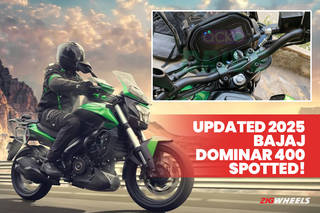 Updated  Bajaj Dominar 400 Spotted before launch