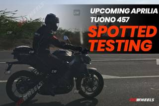 EXCLUSIVE: Aprilia Tuono 457 Spotted Testing In India For The First Time