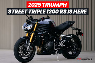 2025 Triumph Speed Triple 1200 RS Launched Internationally