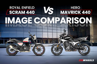 Royal Enfield Scram 440 Vs Hero Mavrick 440: Image Comparison Royal Enfield Scram 440 Vs Hero Mavrick 440: Image Comparison