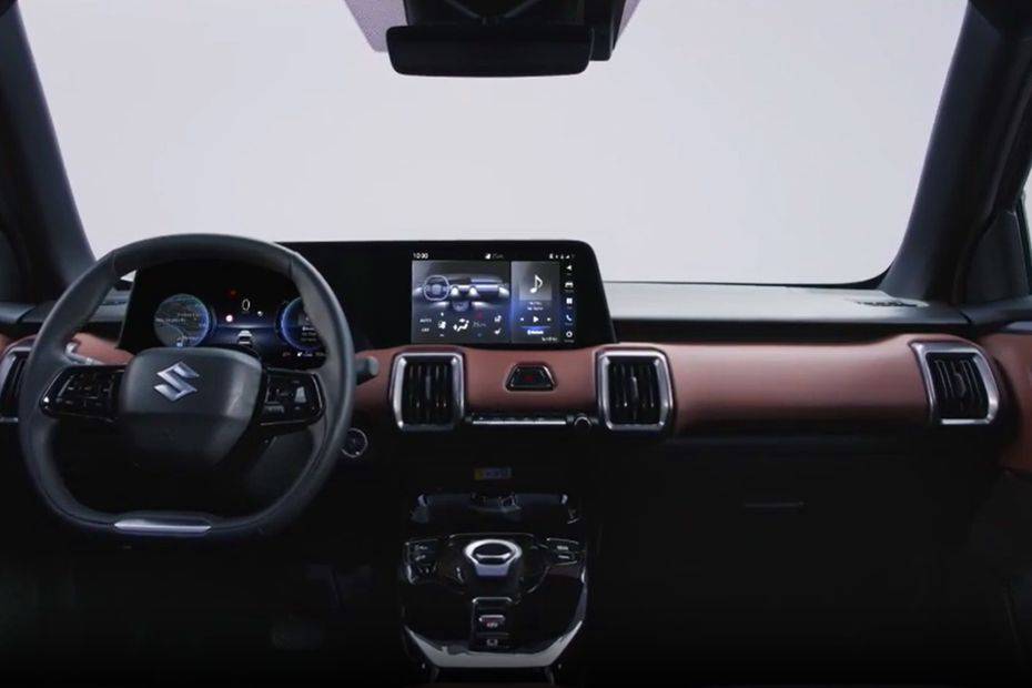 Full dashboard center Image of e Vitara