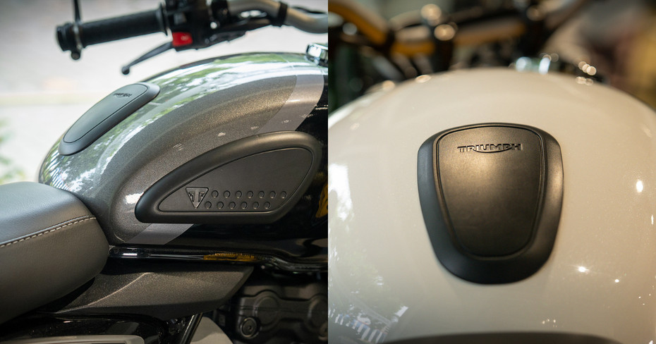 Triumph Speed 400 Knee pads & tank pad