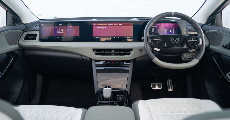 Mahindra XEV 9e dashboard Mahindra XEV 9e dashboard