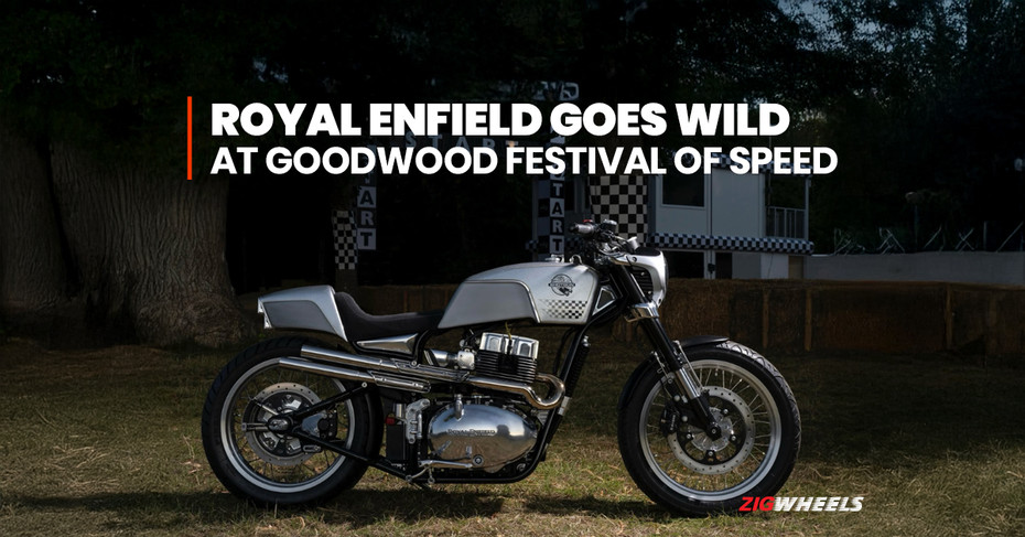 Royal Enfield Custom Shotgun 650 At The 2025 Goodwood Festival Of Speed 