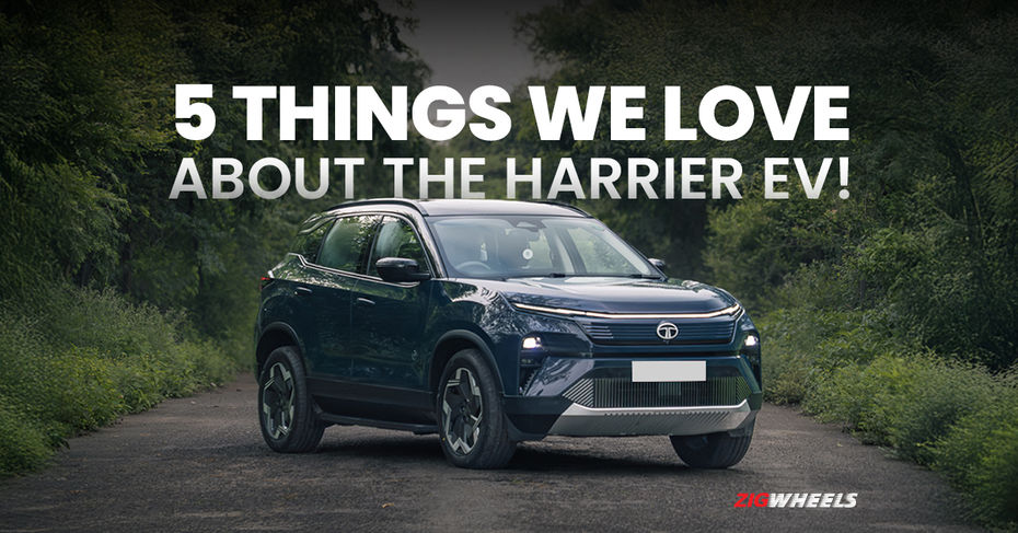 5 Things We Loved About The Tata Harrier EV highlights