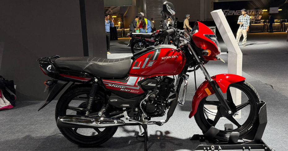 Honda Shine 100 DX Side Profile Honda Shine 100 DX Side Profile