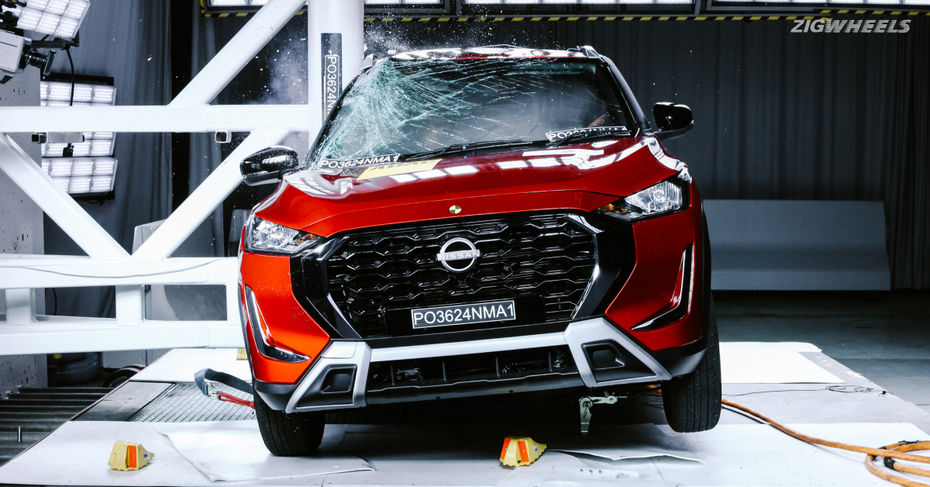 Made-in-India Nissan Magnite FINALLY Aces The Global NCAP Crash Test overview