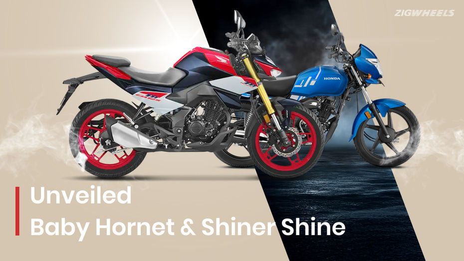 BREAKING NEWS: Honda Shine 100 DX, Honda CB125 Hornet Unveiled In India BREAKING NEWS: Honda Shine 100 DX, Honda CB125 Hornet Unveiled In India