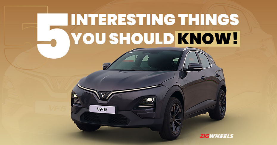 5 Interesting Things About The VinFast VF6 highlights