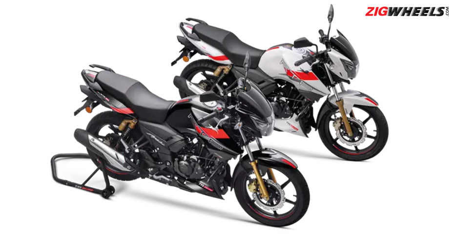 TVS Apache RTR 180 Colour Schemes