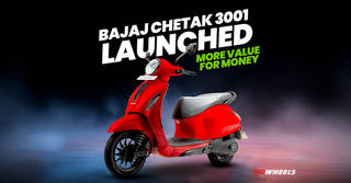 Bajaj Chetak 3001 Launched - Sometimes Less Is More