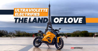 Ultraviolette Soars Over The Eiffel Tower: F77 Range Launched In France