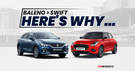 ZigOpinion: Why Maruti Baleno Is A Better Pick Over The Swift! ZigOpinion: Why Maruti Baleno Is A Better Pick Over The Swift!