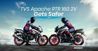BREAKING: 2025 TVS Apache RTR 160 2V Launched; Now Safer BREAKING: 2025 TVS Apache RTR 160 2V Launched; Now Safer