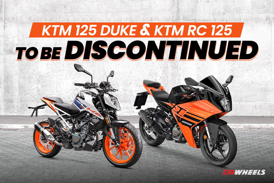 KTM 125 Duke And KTM RC125 To Be Discontinued In India highlights