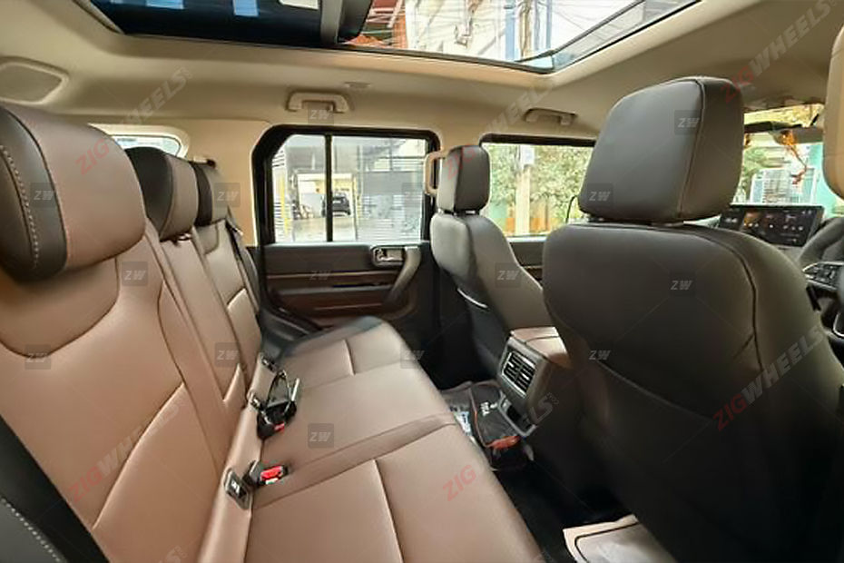 Mahindra Thar Roxx Mocha Brown Interior