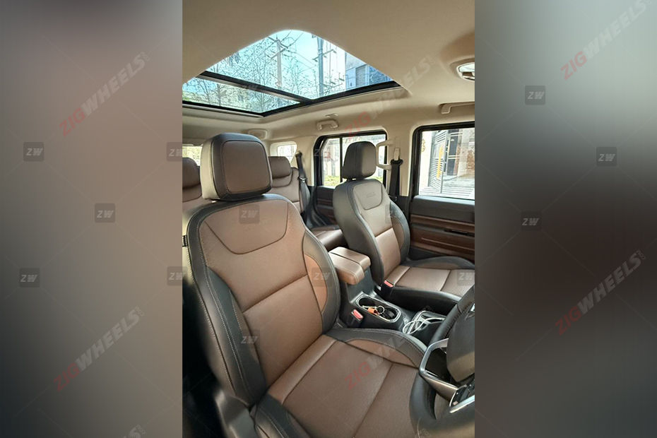 Mahindra Thar Roxx Mocha Brown Interior