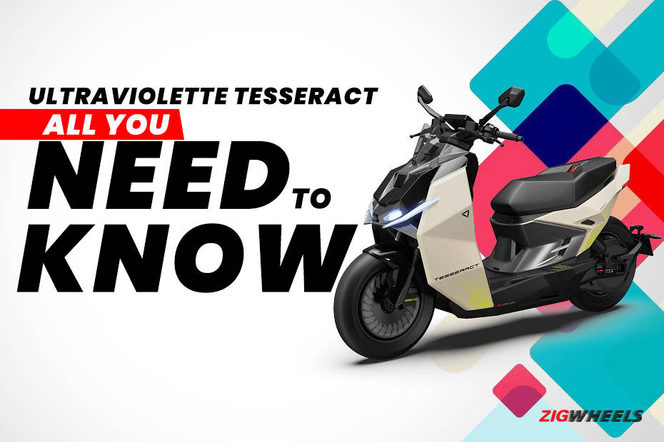 Ultraviolette Tesseract electric scooter Ultraviolette Tesseract electric scooter