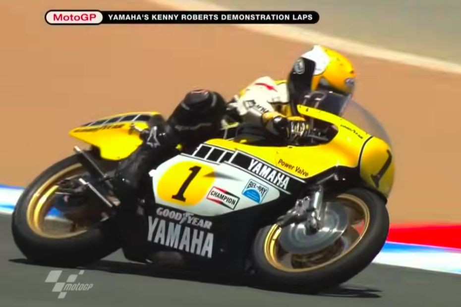 King Kenny Roberts&rsquo; 1980 Yamaha YZR Speedblock