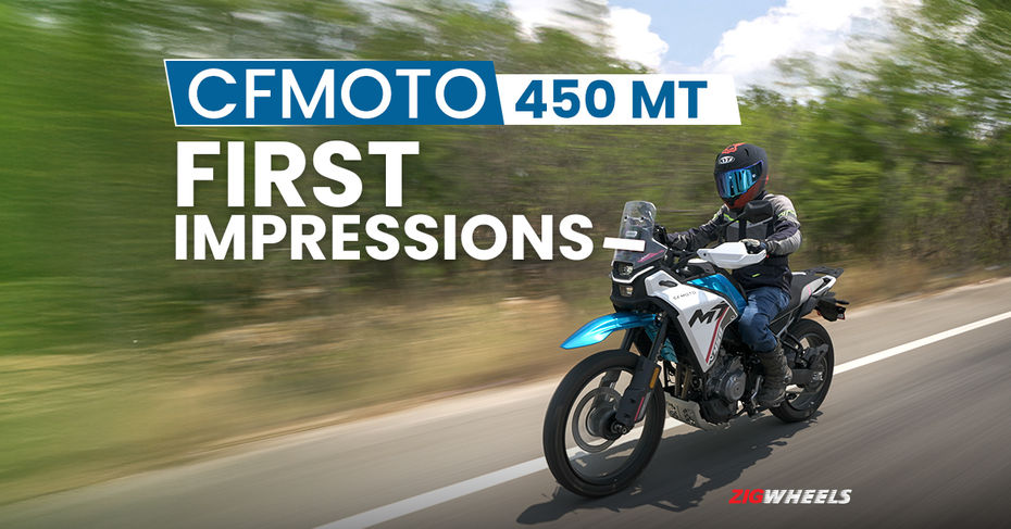 CFMoto 450 MT First Impressions highlights