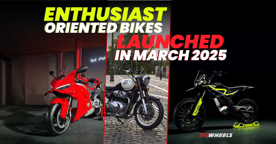 Performance And Premium Two Wheelers Launched In March 2025 highlights