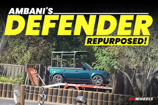 Ambani Chops Off The Roof Of A Land Rover Defender, Find Out Why! Ambani Chops Off The Roof Of A Land Rover Defender, Find Out Why!
