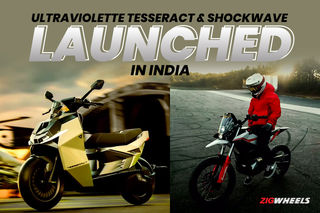 BREAKING: Ultraviolette Tesseract Electric Scooter And Ultraviolette Shockwave Enduro E-bike Launched In India