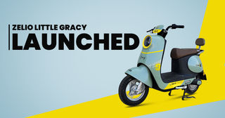 Zelio Little Gracy Electric Scooter Launched