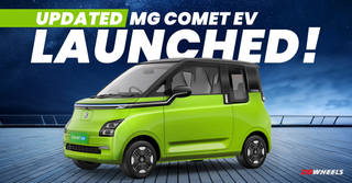 Updated MG Comet EV Packs More Features And Leatherette Seats, Priced From Rs 4.99 Lakh! Updated MG Comet EV Packs More Features And Leatherette Seats, Priced From Rs 4.99 Lakh!