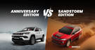 Jeep Compass Sandstorm Vs Anniversary Edition: We Compare Both The Special Editions In Detail!