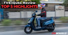 TVS iQube Review: Top 5 Highlights Of The Electric Scooter