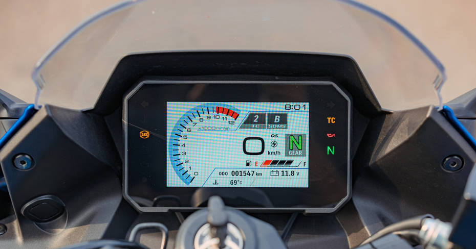Suzuki GSX-8R TFT Console