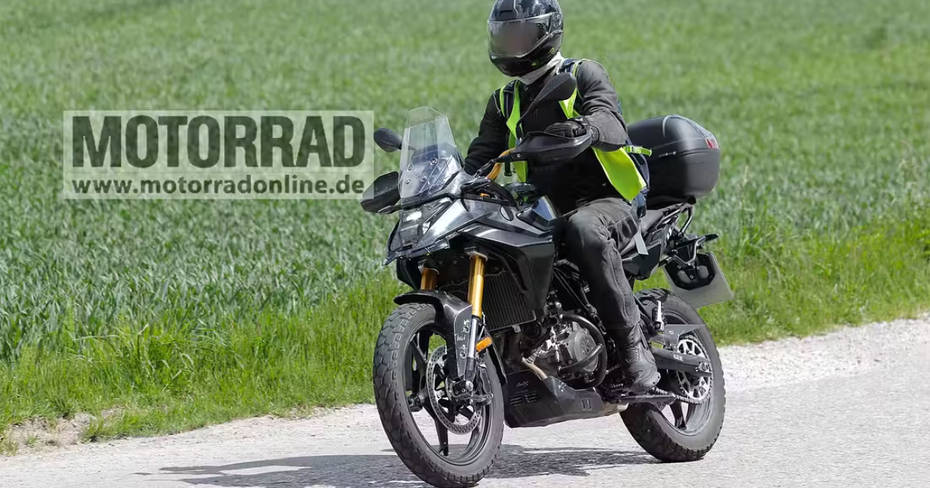 BMW F 450 GS Spied