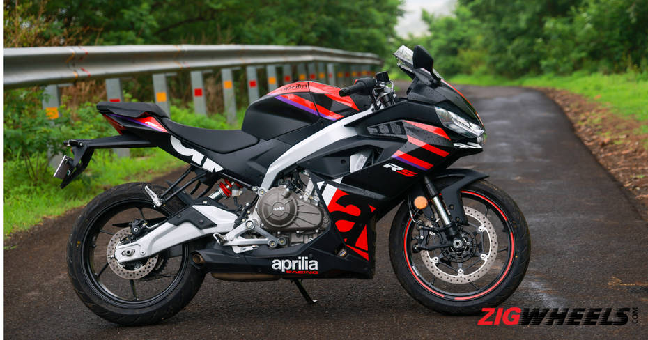 A parallel-twin Italian sportbike