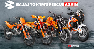 KTM Rescued By Bajaj…Once Again