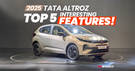 Check Out 5 Interesting Features Of The 2025 Tata Altroz Facelift