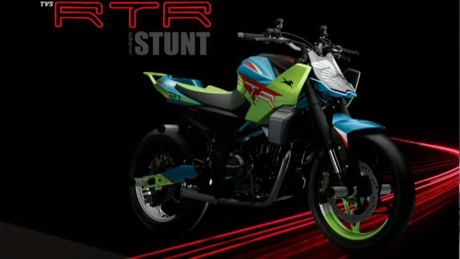 TVS RTR HyprStunt
