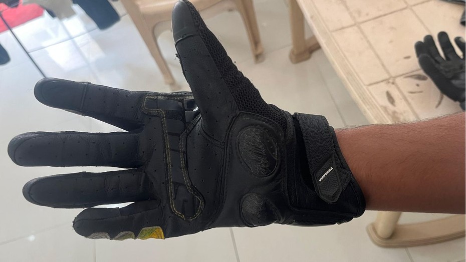 Viaterra Holeshot Pro After Crash