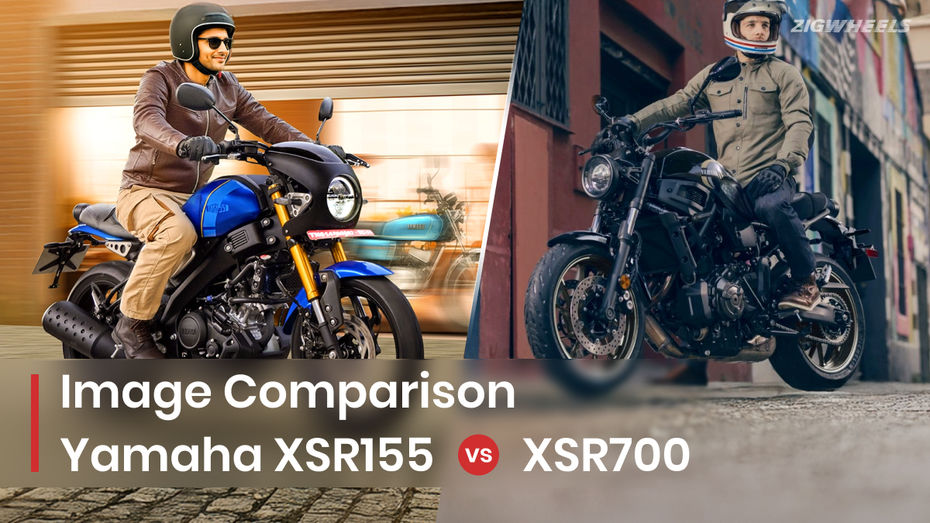 Yamaha XSR155 Vs Yamaha XSR700 Yamaha XSR155 Vs Yamaha XSR700