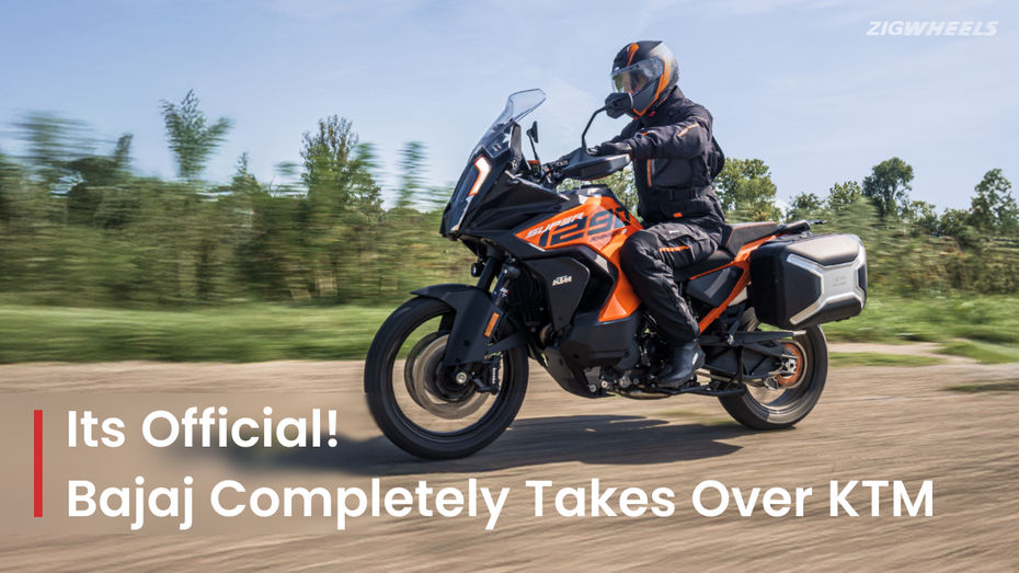 BREAKING: Bajaj Auto Officially Takes Full Control Of KTM: Pierer Group Exits BREAKING: Bajaj Auto Officially Takes Full Control Of KTM: Pierer Group Exits