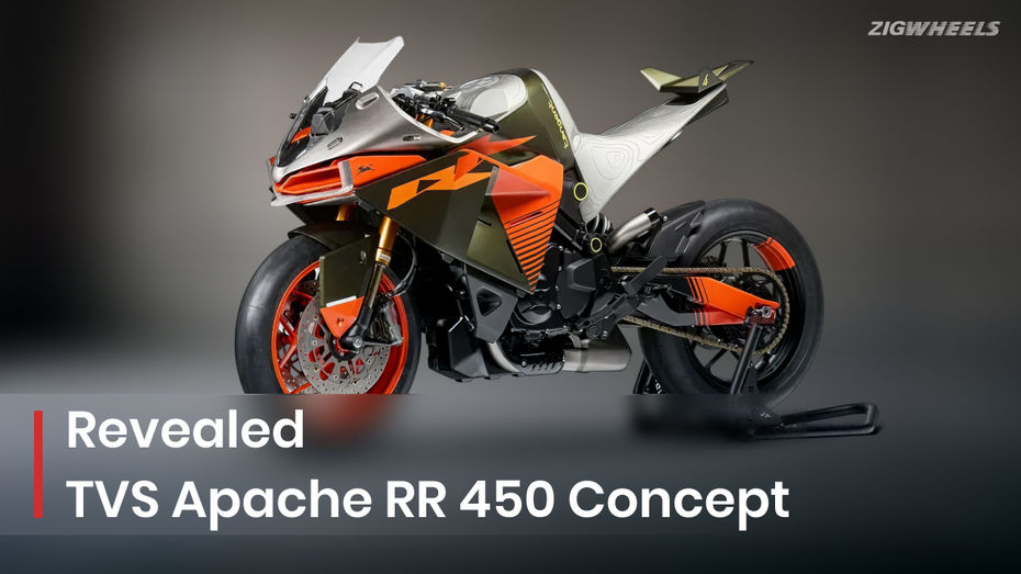 TVS Tangent RR Concept Sportbike Revealed TVS Tangent RR Concept Sportbike Revealed