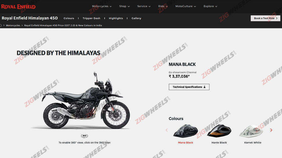 BREAKING: Royal Enfield Himalayan Mana Black Edition Launched In India BREAKING: Royal Enfield Himalayan Mana Black Edition Launched In India