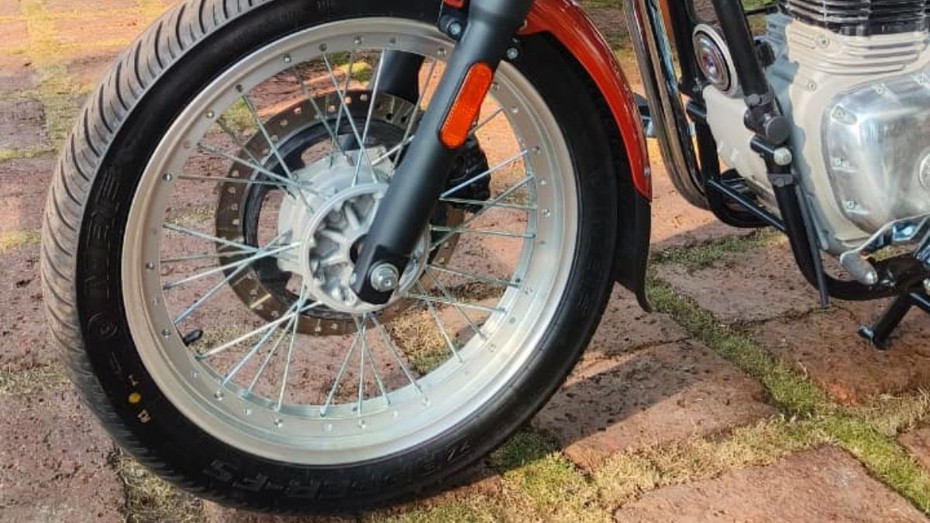 Meteor 350 Tubeless Spoke Wheels