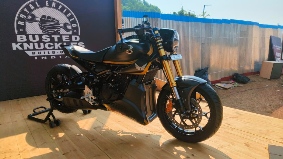 Modified Royal Enfield Guerrilla 450