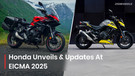 Honda CB1000GT Unveiled, 500s And 750s Get E-Clutch At EICMA 2025