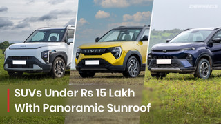Panoramic Sunroofs Under Rs 15 Lakh: Which SUVs Give You the Best View Up Top?