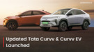 Tata Curvv And Curvv EV Updated With New Features Like Rear Ventilated Seats, Footrest And More!
