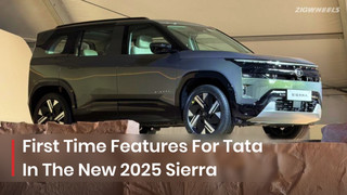 2025 Tata Sierra Debuts These 3 Features First Time For A Tata! You Will Be Shocked With The Third One!