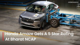 Third-gen Honda Amaze Scores 5 Stars At BNCAP! Here Are The Details&hellip;