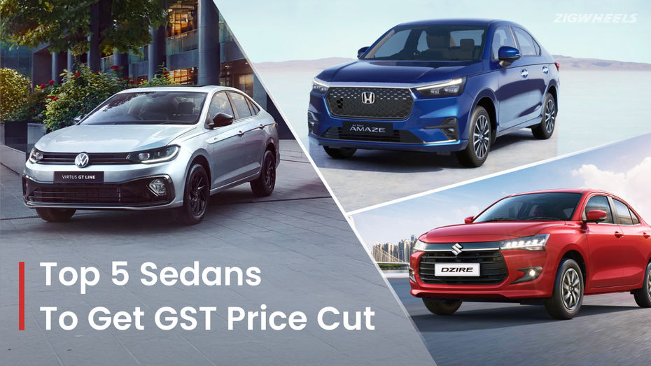 GST 2.0 sedans with biggest price cut